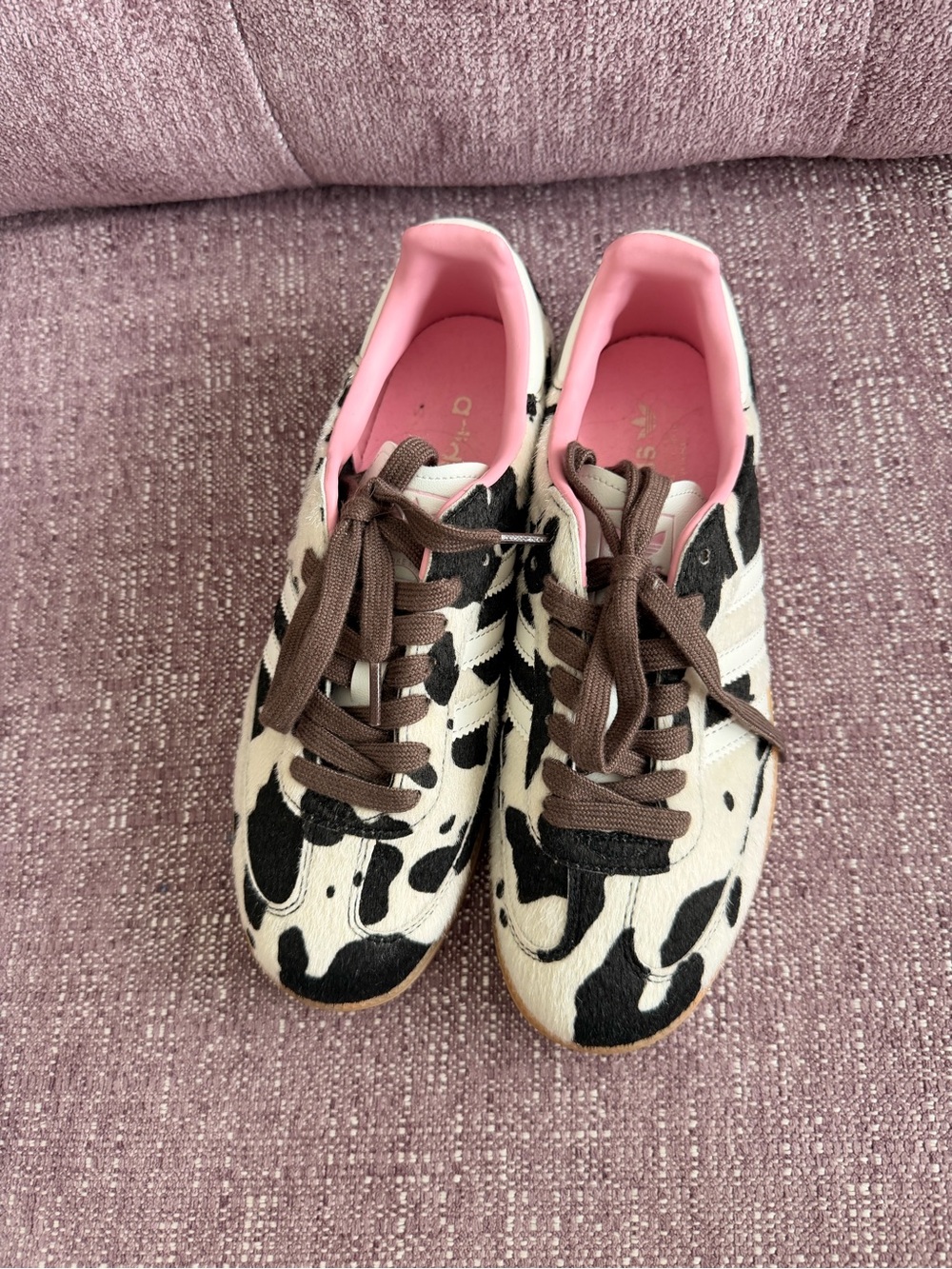 Adidas Cow Print Sambas - Picture 2 of 8
